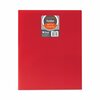C-Line Products Two-Pocket Heavyweight Poly Portfolio Folder, 11 x 8.5, Red, 25PK 33954